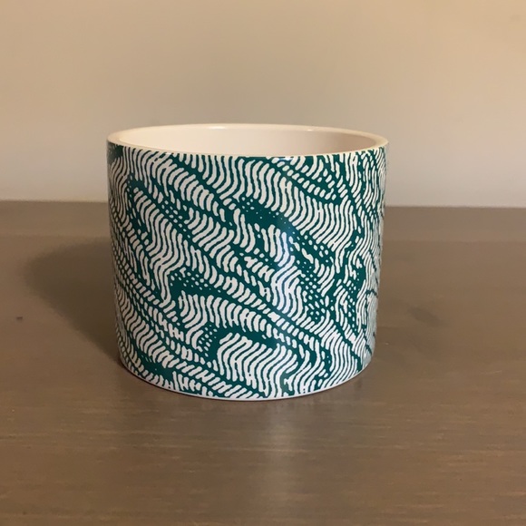 Kate Spade Saturday Teal and White Patterned Mug - Picture 5 of 8